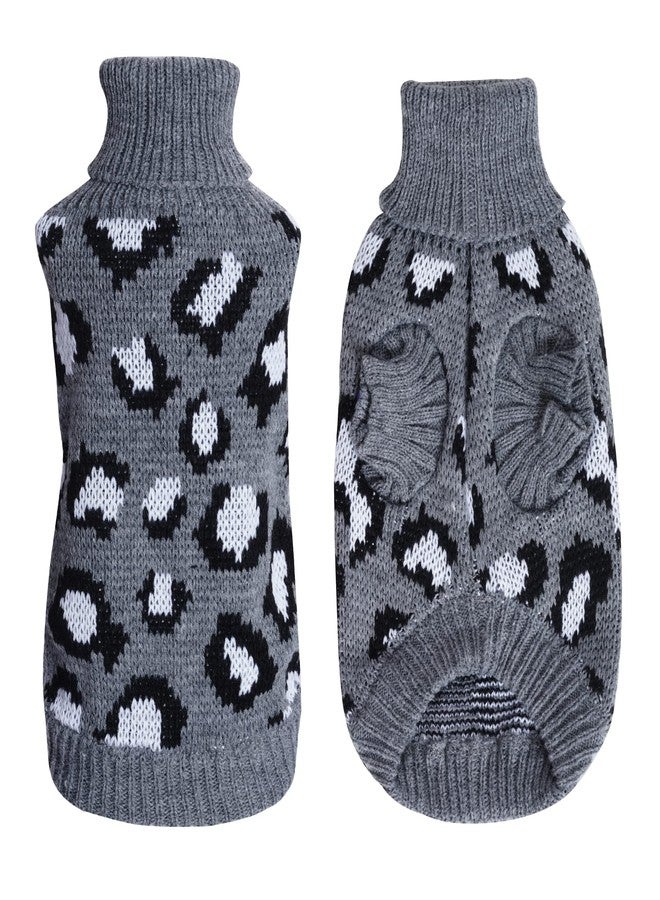 Miayon Cat Sleeveless Sweater Knitted Clothes for Cat Small Dogs Winter (Gray,Small) - Image 4
